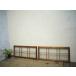 yuG0164*(2)[H41cm×W87cm]×2 листов * Vintage * ретро тест ... старый дерево рамка-оправа стекло дверь * двери раздвижная дверь маленькое окно рама Akira . брать . мир . старый дом в японском стиле A внизу 