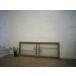 taG0758*[H45cm×W124cm]* симпатичный молдинг стекло ввод * краска. облупленное место . старый дерево рамка-оправа стекло дверь * двери раздел промежуток Ran ma retro античный L.1