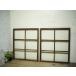 taH0838*[H104cm×W88cm]×2 листов * античный *.... стекло. старый дерево рамка-оправа раздвижная дверь * двери волна стекло дверь старый дом в японском стиле блок дом преобразование retro L внизу 