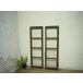 taI0197*(2)[H107cm×W33,5cm]×2 листов * есть дефект * лист стекло. автомобиль Be . старый дерево рамка-оправа. двустворчатая дверь *. павильон двери стекло дверь retro античный L.1