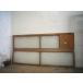 taI0201*[H44cm×W177cm]×2 листов * Vintage * ширина длина размер. старый дерево рамка-оправа стекло дверь * двери раздел промежуток Ran ma окно стекло Akira . брать . рама retro L.1