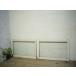 taI0342*(2)[H55cm×W82cm]×2 листов * симпатичный белый краска. старый дерево рамка-оправа стекло дверь * двери рама старый дом в японском стиле преобразование retro Vintage натуральный жизнь L внизу 