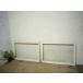 taI0343*(3)[H55cm×W82cm]×2 листов * симпатичный белый краска. старый дерево рамка-оправа стекло дверь * двери рама старый дом в японском стиле преобразование retro Vintage натуральный жизнь L внизу 
