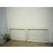 taI0344*(4)[H55cm×W82cm]×2 листов * симпатичный белый краска. старый дерево рамка-оправа стекло дверь * двери рама старый дом в японском стиле преобразование retro Vintage натуральный жизнь L внизу 