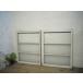 taI0352*[H92,5cm×W73cm]×2 листов * симпатичный белый краска. автомобиль Be . старый дерево рамка-оправа стекло дверь * старый двери раздвижная дверь рама преобразование retro Vintage L внизу 