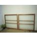 taI0516*(1)[H90,5cm×W87cm]×2 листов * Vintage * ретро старый дерево рамка-оправа стекло дверь * двери раздвижная дверь окно стекло рама старый дом в японском стиле воспроизведение строительство материал L внизу 
