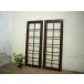 taj0033*(3)[H109cm×W40,5cm]×2 листов * замечательный .. дизайн. дерево рамка-оправа стекло дверь * двери рама окно стекло дверь . звук Cafe . материал преобразование L внизу 