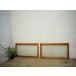 yuJ0159*[H39cm×W70cm]×2 листов * симпатичный дизайн стекло. старый дерево рамка-оправа стекло дверь * старый двери раздвижная дверь рама окно стекло старый дом в японском стиле . материал жилье retro A.1