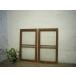yuJ0661*(1)[H78cm×W44,5cm]*×2 листов * античный * симпатичный молдинг стекло. старый дерево рамка-оправа раздвижная дверь * двери стекло дверь маленькое окно рама retro A внизу 