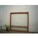 taJ0761*(1)[H91cm×W90,5cm]* Vintage * надежно считая . структура .. ретро старый дерево рамка-оправа стекло дверь * двери раздвижная дверь рама окно . материал магазин инвентарь L внизу 