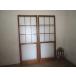 taJ0938*(1)[H176,5cm×W67cm]×2 листов * Showa Retro . тест ... старый дерево рамка-оправа стекло дверь * двери раздвижная дверь рама старый дом в японском стиле воспроизведение . материал жилье Vintage M сосна 