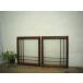 yuK0267*(2)[H61cm×W52cm]×2 листов * маленький .. размер. ретро старый из дерева стекло дверь * старый двери раздвижная дверь комплект . умение маленькое окно Akira . брать . античный A внизу 