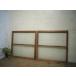 taK0423*[H86cm×W85,5cm]×2 листов * Vintage * серебряный молдинг стекло. старый дерево рамка-оправа раздвижная дверь * двери стекло дверь рама окно старый мебель жилье retro L внизу 