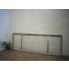 taK0434*(4)[H61cm×W171cm] симпатичный молдинг стекло ввод * ширина длина размер. старый дерево рамка-оправа стекло дверь * двери раздел промежуток Ranma retro античный L.1