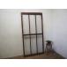 taM0540*[H175cm×W87cm]* Vintage * симпатичный молдинг стекло. старый дерево рамка-оправа дверь * двери ворота рама Cafe смешанные товары закрытый оборудование retro . материал M внизу 