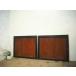 taO0303*(3)[H76cm×W90,5cm]×2 листов * античный * -слойный толщина . дзельква. старый из дерева раздвижная дверь * дзельква двери деревянная дверь натуральное дерево старый материал материалы сиденье retro L внизу 
