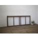 taQ0455*(2)[H54cm×W136cm]* ширина длина размер. ретро старый дерево рамка-оправа стекло дверь * старый двери раздел промежуток Ranma Akira . брать . старый дом в японском стиле античный L.1