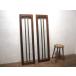 taU0386*(1)[H125cm×W33,5(33)cm]×2 листов * античный * редкий размер. старый дерево рамка-оправа. двустворчатая дверь * двери стекло дверь окно Akira . брать . преобразование L.1