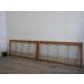 yuU399*(4)[H44cm×W87cm]×2 листов * Showa Retro . старый дерево рамка-оправа стекло дверь * двери маленькое окно рама старый дом в японском стиле блок магазин дерево структура жилье преобразование A.1