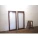 taV0221*[H91cm×W36cm]×2 листов * античный * замечательный лист стекло. старый из дерева двустворчатая дверь * двери двустворчатая дверь ворота стекло двери дверь окно кристалл retro L.1