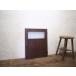 yuV0840*[H57cm×W45cm]* симпатичный контрольно-измерительный прибор стекло. старый из дерева дверь * двери стекло дверь рама маленькое окно Akira . брать .. материал retro Vintage S.1