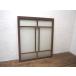taX1792*(2)[H104cm×W90cm]* материалы * ретро старый дерево рамка-оправа стекло дверь * старый двери рама окно . материал преобразование античный Taisho роман L двор 