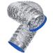 TKY гибкий канал гибкий шланг шланг воздуховода труба .. aluminium воздуховод всасывающий DIY (150mm, 1.5m)
