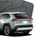 новая модель RAV4 50 серия MXAA50 AXAH50 hybrid соответствует занавески затеняющий экран, шторки от солнца спальное место в транспортном средстве товары частный затеняющий экран, шторки от солнца задний [01