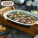 Toffy плита решётка plate электрический кастрюля овальный решётка plate plate tofi-K-GP1 nikomi yakiniku flat поверхность настольный высокая тепловая мощность 100