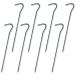  простой steel колок серебряный 8 шт. комплект длина 20cm палатка брезент строение инструмент металлический колок SD-PG02SV-8P