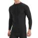  Rush Guard мужской купальный костюм длинный рукав капот нет Rush Parker Zip выше over одежда UV cut плавание одежда бассейн море морская вода . выгоревший на солнце участок меры летняя одежда вода суша обе для 