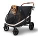  большой собака Cart домашнее животное Cart одним движением складной .....-. средний собака 4 колесо довольно большой шина большой * средний * много голова собака .. предназначенный выдерживаемая нагрузка 50kg тонкий compact 