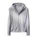  Rush Guard мужской Parker UV cut лето длинный рукав купальный костюм Rush Parker контакт охлаждающий UPF50+ с капюшоном . ультрафиолетовые лучи меры 