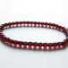  гранат браслет 4mm t483-7721