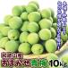  plum 10kg incidental blue plum . home use Wakayama production free shipping food 