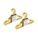 Amber Home детская вешалка 20 шт. комплект детский Gold metal вешалка elegant одежда металл вешалка костюм футболка жакет 