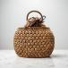  гора .. гора .. корзина сумка ручная работа внутри ткань есть цветок плетеный круг . женский корзина сумка лето сумка большая сумка модный сверху товар независимый ( примерно ) ширина 27× корпус высота 20× вставка 13cm