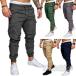  брюки-джоггеры мужской тренировочный брюки талия резина джерси длинные брюки тренировка спорт стрейч тонкий движение Hattori магазин надеты простой популярный 
