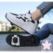  ролик обувь ролик skate Kids / взрослый мужской обувь девочка детский спортивная обувь спорт для мужчин и женщин спортивные туфли подарок 2 колесо 