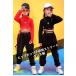  танцевальный костюм Kids HIPHOP hip-hop ребенок девочка Корея ребенок одежда брюки-карго Dance одежда ... армия хлеб девушка чёрный постановка Mai шт. Jazz 
