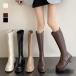  long boots thickness bottom boots lady's Korea 