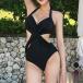  One-piece купальный костюм топ на бретелях моно kini