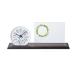  свадьба .... обе родители подарок Photo&amp;Clock Brown (wrease цветок колесо ) фото часы 097WDA