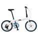  Renault RENAULT 20 type aluminium folding bicycle LIGHT10 light 10 AL-FDB207 white 11280-12 Okinawa * remote island delivery un- possible 