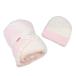 kasi одежда baby покрывало розовый × крем kashwere BBCH-BCB01-681-30 PINK W/ CREME