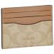  Coach outlet футляр для карточек женский свет хаки / свет седло COACH OUTLET CH415 IMVHK