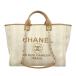 シャネル CHANEL トートバッグ レディース ドーヴィル ベージュ A66941 B02336 N5442