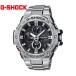 CASIO G-SHOCK GST-B100D-1AJF　カシオ　G-STEEL　腕時計 Bluetooth搭載 タフネスクロノグラフ タフソーラー シルバー