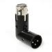 LyxPro XLR угол адаптор двойной мужской . женский., правый левый .90 раз. 4.. отличается угол . размещение .., другой Application .... миксер оптимальный..