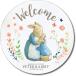  You энергия. welcome board [ Peter .... san ] PF-01571 W19xH19xD1.5cm MDF